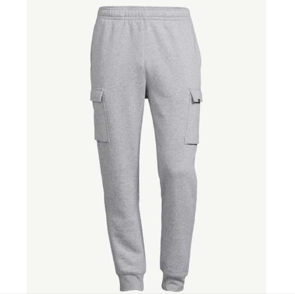 NWT Free Assembly Men's Fleece Cargo Joggers - Picture 5 of 6